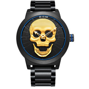DOM Creative Skull Style Men's Watch