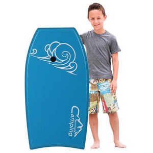 Surfing PVC 37inch Teenager Blue Surfboard 25kg S001 Camping Survival Outdoor Water Sports