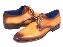 Charger l\&#39;image dans la visionneuse de la galerie, Paul Parkman Men&#39;s Brown &amp; Camel  Derby Shoes (ID#326-CML)