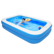 Charger l\&#39;image dans la visionneuse de la galerie, US stock Inflatable Swimming Pool Accessories Adults Kids Bathing Tub Outdoor Indoor Home Household Baby Wear-resistant PVC three-layer design Wall Th