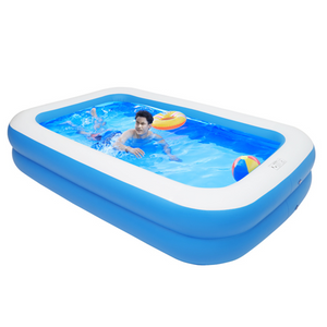 US stock Inflatable Swimming Pool Accessories Adults Kids Bathing Tub Outdoor Indoor Home Household Baby Wear-resistant PVC three-layer design Wall Th