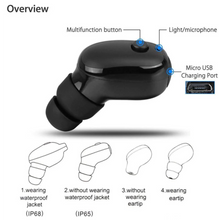 Load image into Gallery viewer, Wireless Bluetooth Earbud 4.1 Stereo Headset