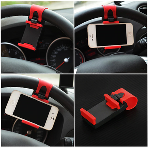 Car Steering Wheel Phone Socket Holder – Keeps Your Phone In Place! (Ships within USA only)