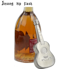 Load image into Gallery viewer, 4oz Stainless Steel Guitar Hip Flask
