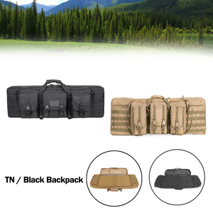 Areyourshop 36" Heavy Duty Double Carbine Rifle Bag Soft Gun Case Hunting Storage Backpack Sports equipment Accessories Parts