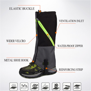 Areyourshop Outdoor Hiking Hunting Snow Sand Waterproof Boots Support Cover Legging Gaiters Sporting goods Accessories Parts