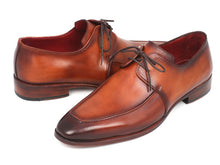 Load image into Gallery viewer, Paul Parkman Brown Leather Apron Derby Shoes For Men (ID#33SX92)