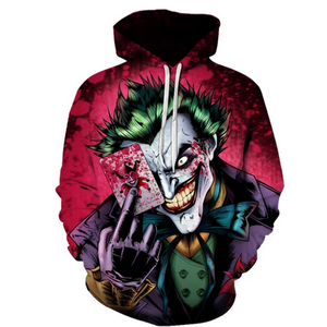 Joker Poker Sweatshirt Hoodie Pullover