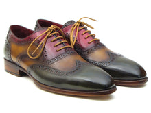 Load image into Gallery viewer, Paul Parkman Men&#39;s Three Tone Wingtip Oxfords (ID#PP22F75)