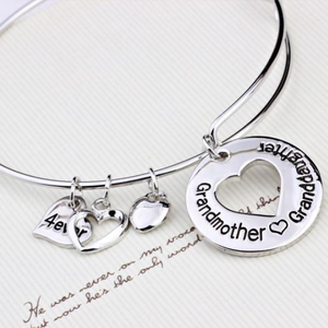 The Love Between Grandmother and Granddaughter is 4ever-Bangle (Ships From USA)