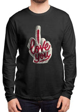Load image into Gallery viewer, I Love You Full Sleeves Black,Green,Purple T-shirt