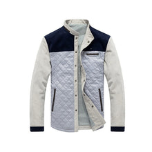 Load image into Gallery viewer, Hot Sale Spring Autumn Men Casual Outwear Jacket Patchwork Coat Men Size M-3XL