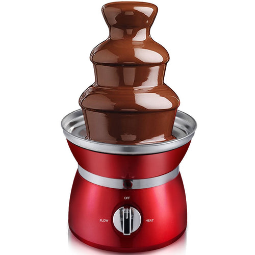 3 Tiers Stainless Steel Chocolate Fondue Fountain