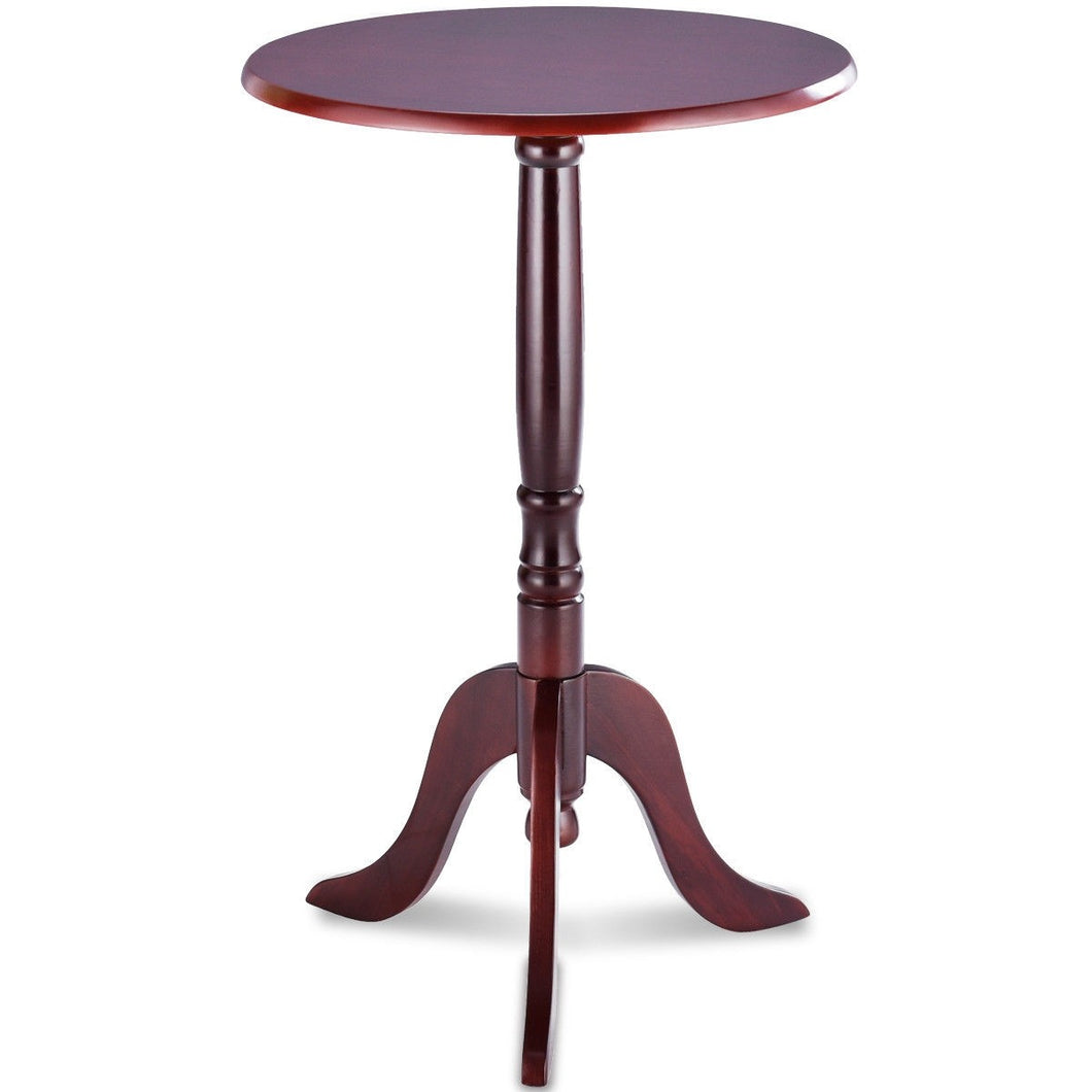 Classic Round Accent Table w/ Simple Design